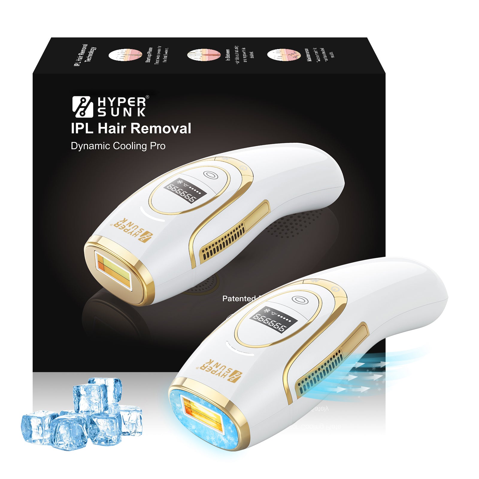 Hyper Sunk IPL Laser Hair Removal machine